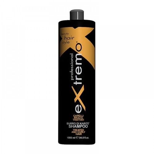 Шампунь Extremo Treated and Curly Hair Shampoo для поврежденных и вьющихся волос (EX411) 1000 мл