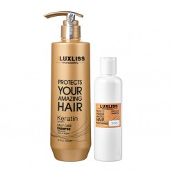 Шампунь кератиновий Luxliss Keratin Smoothing Daily Care Shampoo 200 г (розлив)