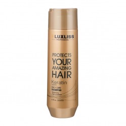 Шампунь кератиновый Luxliss Keratin Smoothing Daily Care Shampoo для ежедневного использования 250 мл
