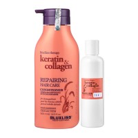 Кондиціонер, що відновлює, з кератином і колагеном Luxliss Keratin & Collagen Repairing Hair Care Conditioner 200 г (розлив)