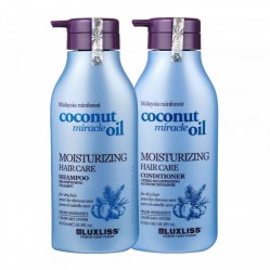 Набор Luxliss Moisturizing Hair Care увлажняющий шампунь и кондиционер для сухих и поврежденных волос 2x500 мл