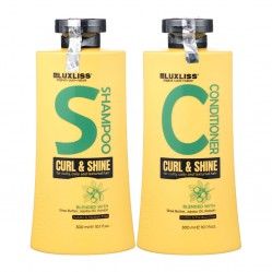 Набор для вьющихся волос Luxliss Curl & Shine шампунь и кондиционер 2x300 мл