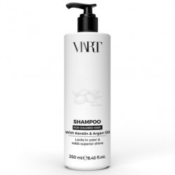 Кератиновый шампунь для ухода за окрашенными волосами KERATIN ARGAN Oil Shampoo VIART 250 мл