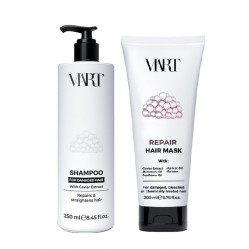 Набор VIART with Caviar Extract шампунь и маска для восстановления и разглаживания волос, 250/200 мл