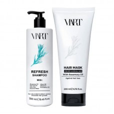 Набір проти випадання VIART DUO with Rosemary Oil шампунь і маска для сухого та нормального волосся, 250+200 мл