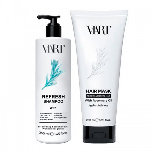Набор против выпадения VIART DUO with Rosemary Oil шампунь и маска для сухих и нормальных волос, 250+200 мл