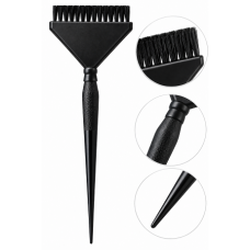 Щіточка-аплікатор Beauty Tools широка чорна для нанесення кератину та фарби чорний
