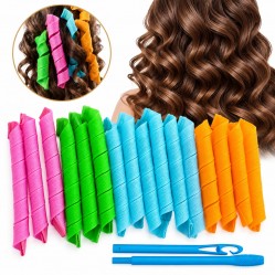 Бігуди-спіралі Magic Leverag Roller Curler для завивки локонів на довге волосся, набір з 16 шт.