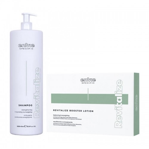 Набор Envie Specific Revitalize шампунь и ампулы против выпадения и для роста волос (EN372/EN376), 1000+10x10 мл