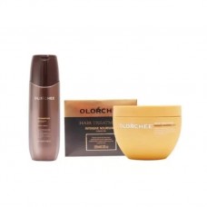Набір для інтенсивного живлення та зволоження волосся Olorchee, шампунь та незмивна маска 300/250 мл