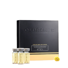 Ампулы для для защиты и продления стойкости цвета окрашенных волос OLORCHEE Color Save Infusion, 10х10 мл