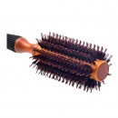 Набір професійних термобрашів My Cosmetics із комбінованою щетиною, дерев'яною ручкою, 25 см