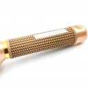 Набір професійних термобрашів для волосся Nano Technology Ceramic Ionic круглих керамічних золотих, 27 см