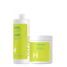 Набор VITAEL Dry Hair DUO шампунь, маска для увлажнения сухих волос, 2х1000 мл