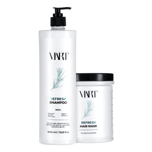 Набор против выпадения VIART DUO with Rosemary Oil шампунь и маска для сухих и нормальных волос, 2х1000 мл