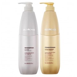 Набор Olorchee Anti Grease DUO шампунь и кондиционер Nutrient Nourishing для жирных волос и кожи головы 2х800 мл