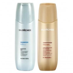 Набір Olorchee Ice Cool DUO шампунь та кондиціонер для нормального та жирного волосся 2x300 мл