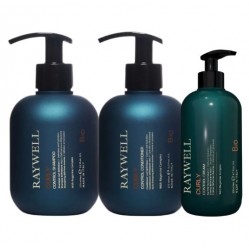 Набір Raywell B.IO Curly Control шампунь, кондиціонер, крем для кучерявого волосся 2х275+200 мл