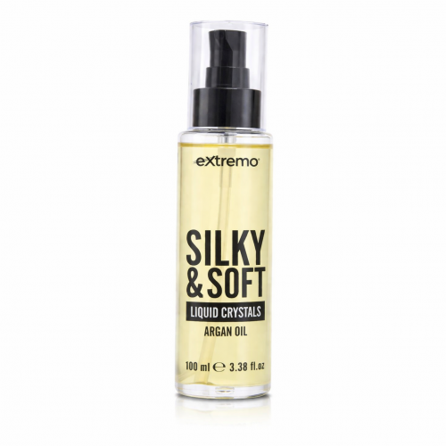 Флюїд eXtremo для волосся з аргановою олією SILKY & SOFT Liquid Crystals, 100 мл