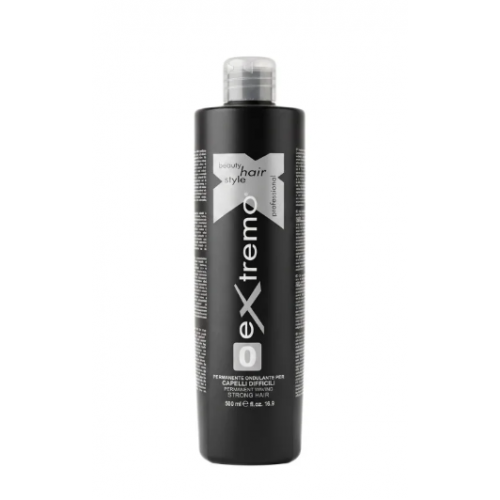 Жидкость для биозавивки Extremo Perm Lotion 0 для натуральных и жестких густых волос (EX110), 500 мл