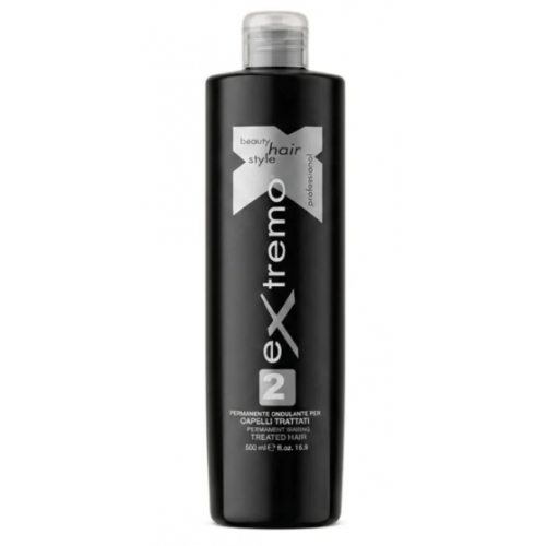 Жидкость для биозавивки Extremo Perm Lotion 2 для очень поврежденных и обесцвеченных волос (EX112), 500 мл 