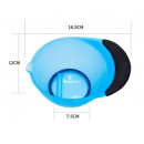 Парикмахерская миска Beauty Tools для окрашивания волос, масок, краски пластиковая с прорезиненной ручкой, дном, 330 мл черная Парикмахерская миска Beauty Tools для окрашивания волос, масок, краски пластиковая с прорезиненной ручкой, дном, 330 мл черная