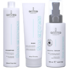 Набір Envie Luxury Sos Express шампунь та маска для миттєвого відновлення волосся та крем-реконструктор (EN460/EN462|EN464) 250/250/100 мл