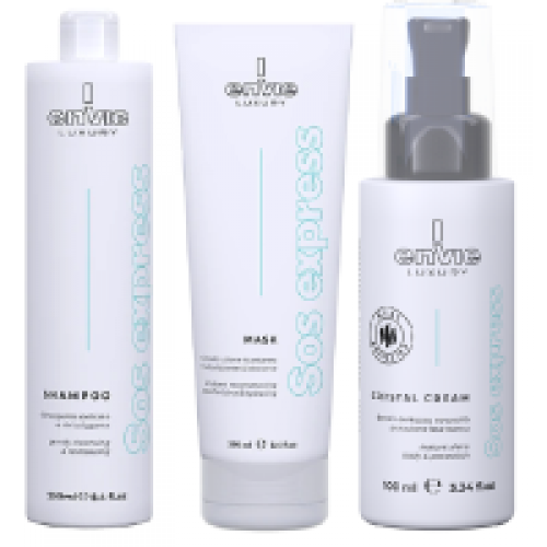 Набір Envie Luxury Sos Express шампунь та маска для миттєвого відновлення волосся та крем-реконструктор (EN460/EN462|EN464) 250/250/100 мл