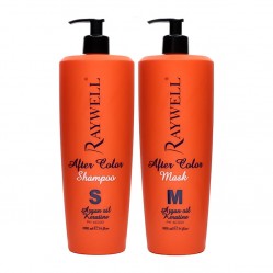 Набір Raywell After Color кератинові шампунь та маска для фарбованого волосся 2x200 г (розлив)