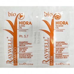 Набір Raywell Bio Hidra набір шампунь та маска для зволоження волосся 2х10 мл