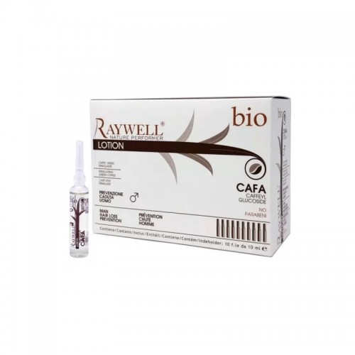Ампулы Raywell Bio Cafa Lotion Лосьон против выпадения волос у мужчин 1 ампула 10 мл