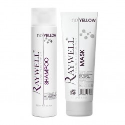 Набір для освітленого волосся Raywell NO YELLOW шампунь та маска 2x250 мл