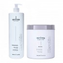 Набор Envie Luxury Keratin шампунь и маска для поврежденных волос с кератином (EN451/EN450) 2x500 г (разлив)