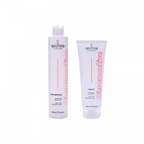 Набор Envie Chromactive Color Protector шампунь и маска для защиты цвета окрашенных волос с экстрактом граната (EN438/EN436) 2x250 мл