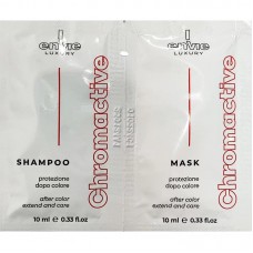 Набор Envie Chromactive Color Protector шампунь и маска для защиты цвета окрашенных волос с экстрактом граната 2х10 мл
