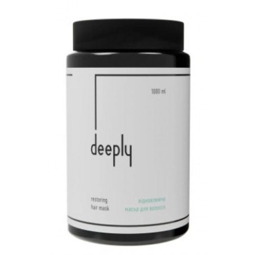 Відновлююча маска для волосся deeply restoring hair mask 1000 мл