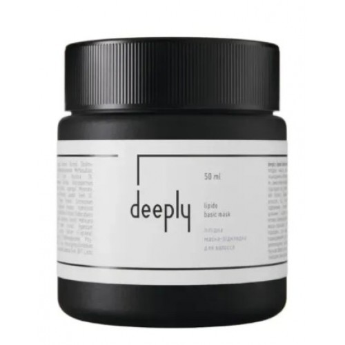 Липидная маска-подкладка для волос deeply lipido basic mask 50 мл