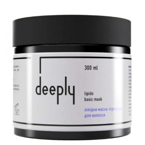 Липидная маска-подкладка для волос deeply lipido basic mask 300 мл