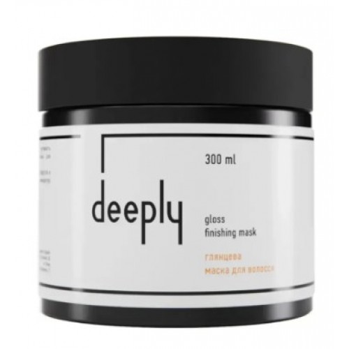 Глянцева маска для волосся deeply gloss finishing mask 300 мл