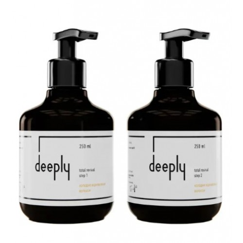 Набір Холодне відновлення волосся deeply Total Revival, 2х250 мл