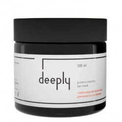 Глубоковосстанавливающая маска для волос с протеинами deeply protein restoring hair mask 300 мл