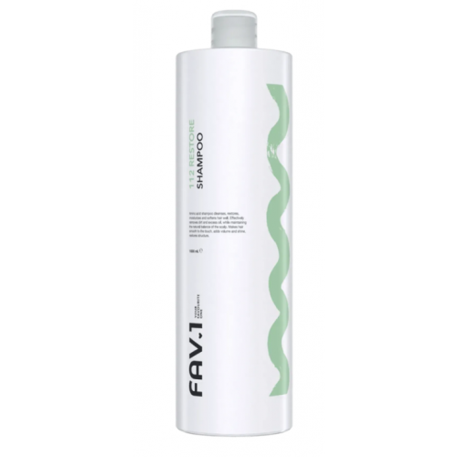 Амінокислотний шампунь FAV.1 112 RESTORE Shampoo для миттєвого відновлення волосся, 1000 мл