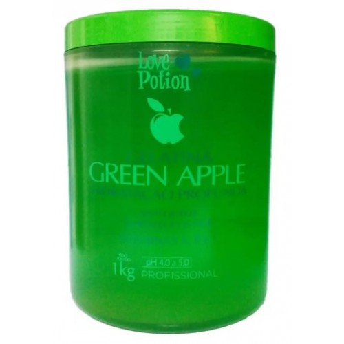 Колаген для волосся Love Potion Gelatina Green Apple 1000 мл