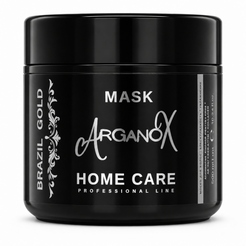 Липидная маска для восстановления поврежденных волос Brazil Gold Home Care Arganox Mask 300 мл