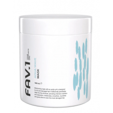 Маска FAV.1 AQUA WAVE MASK з кислим рівнем pH для зволоження волосся, 1000 мл