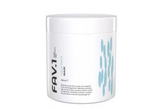 Маска FAV.1 AQUA WAVE MASK с кислым уровнем pH для увлажнения волос, 1000 мл