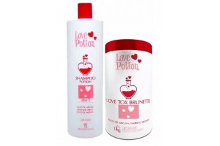 Набір ботексу Love Potion Love Tox Brunette Óleo De Argan, 2х1000 мл