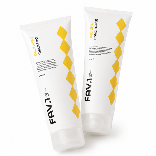 Набор FAV.1 DAILY SHINE для ежедневного ухода за волосами, 2×250 мл
