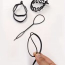 Набір Hair Styling Set для створення зачісок та плетіння волосся, 6 в 1 