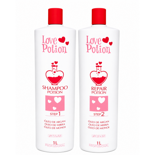 Набір кератину Love Potion Repair Oleo De Argan, 2x1000 мл